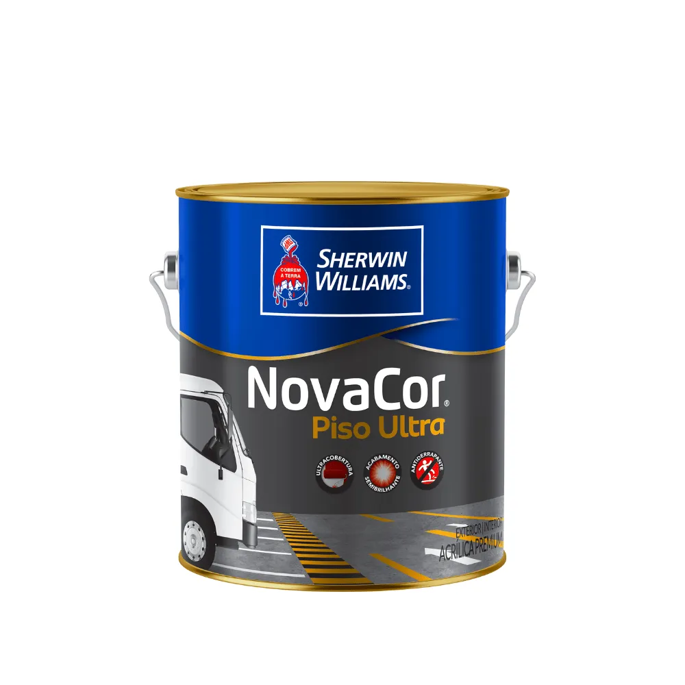 Sherwin Williams Tinta Acrílica Novacor Piso Ultra Branco 3,6L