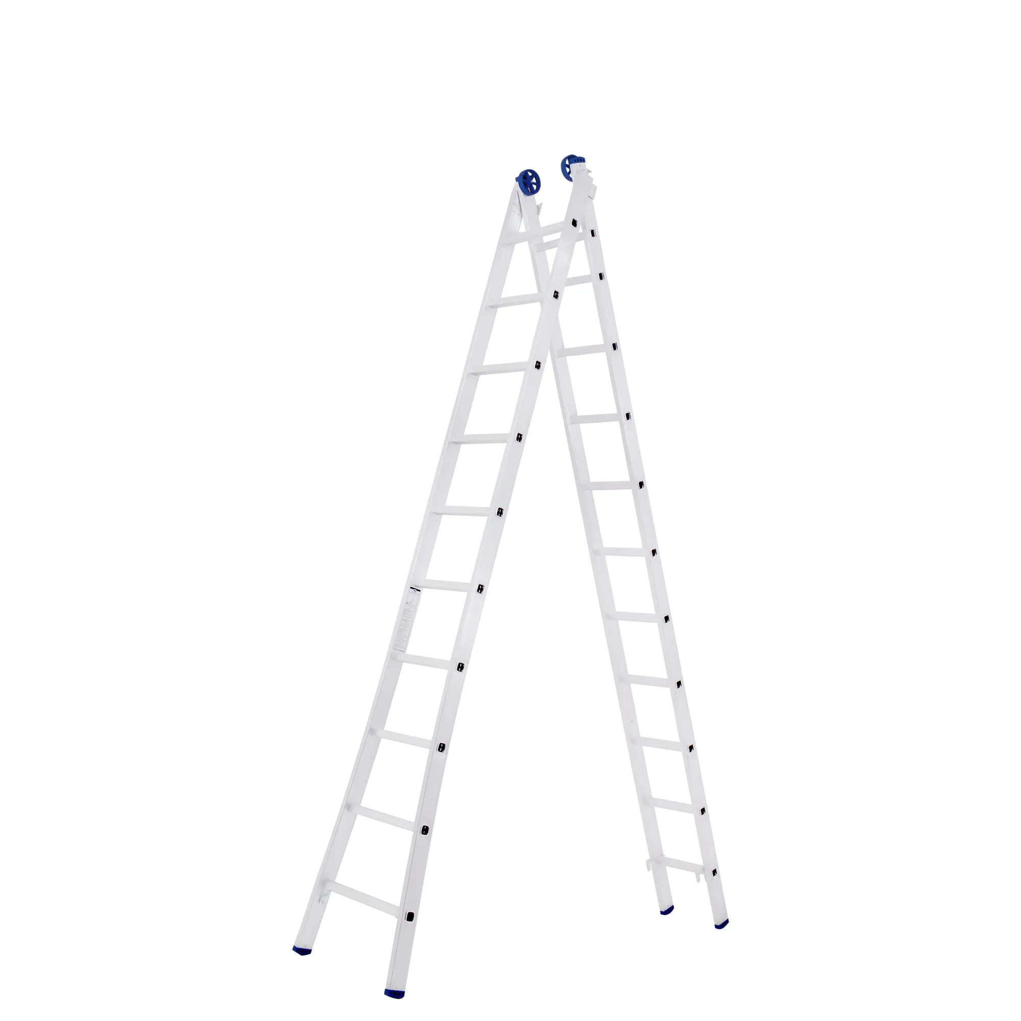 Escada Extensiva Alumínio 2x10 Degraus Mor