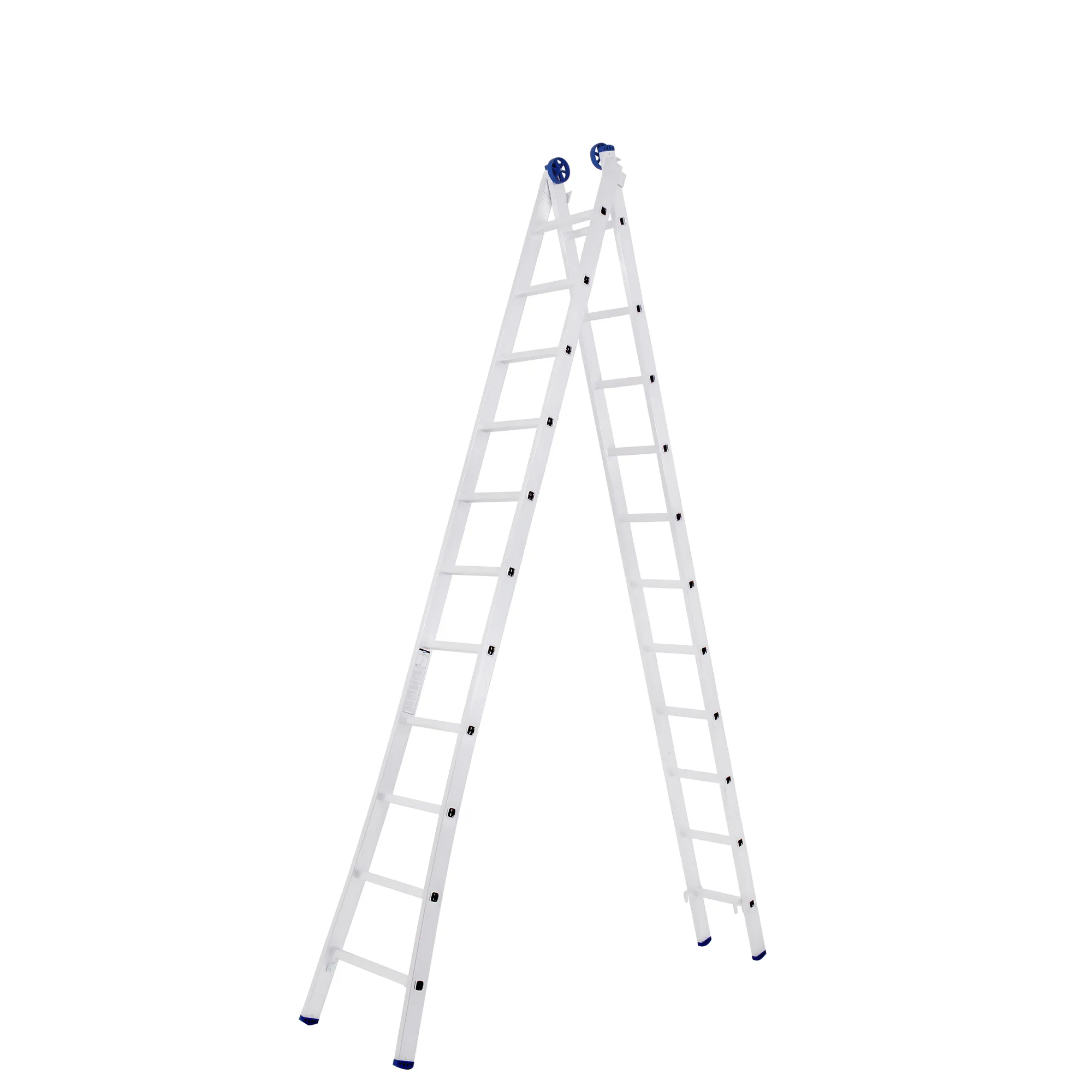 Escada Extensiva Alumínio 2x11 Degraus Mor