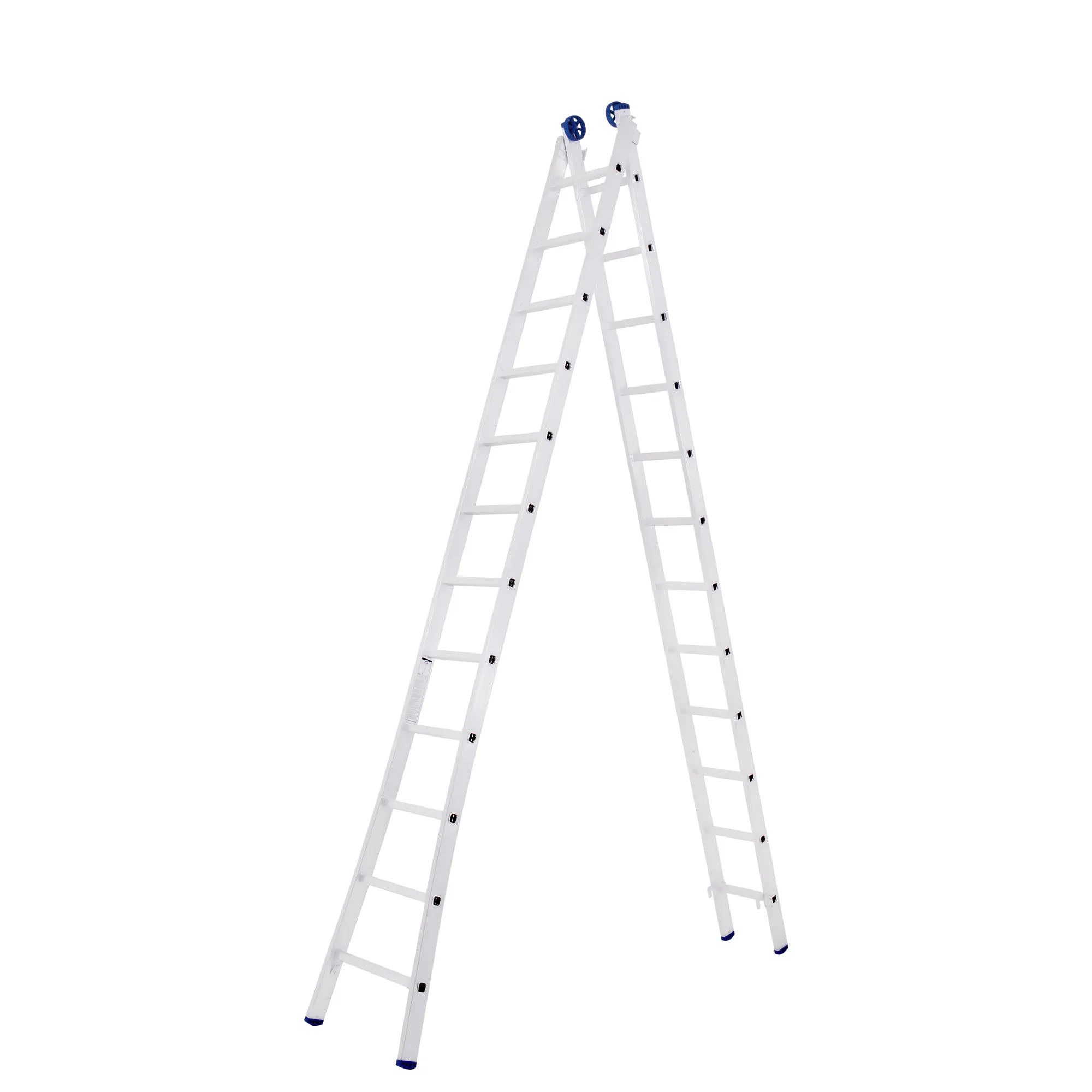 Escada Extensiva Alumínio 2x12 Degraus Mor