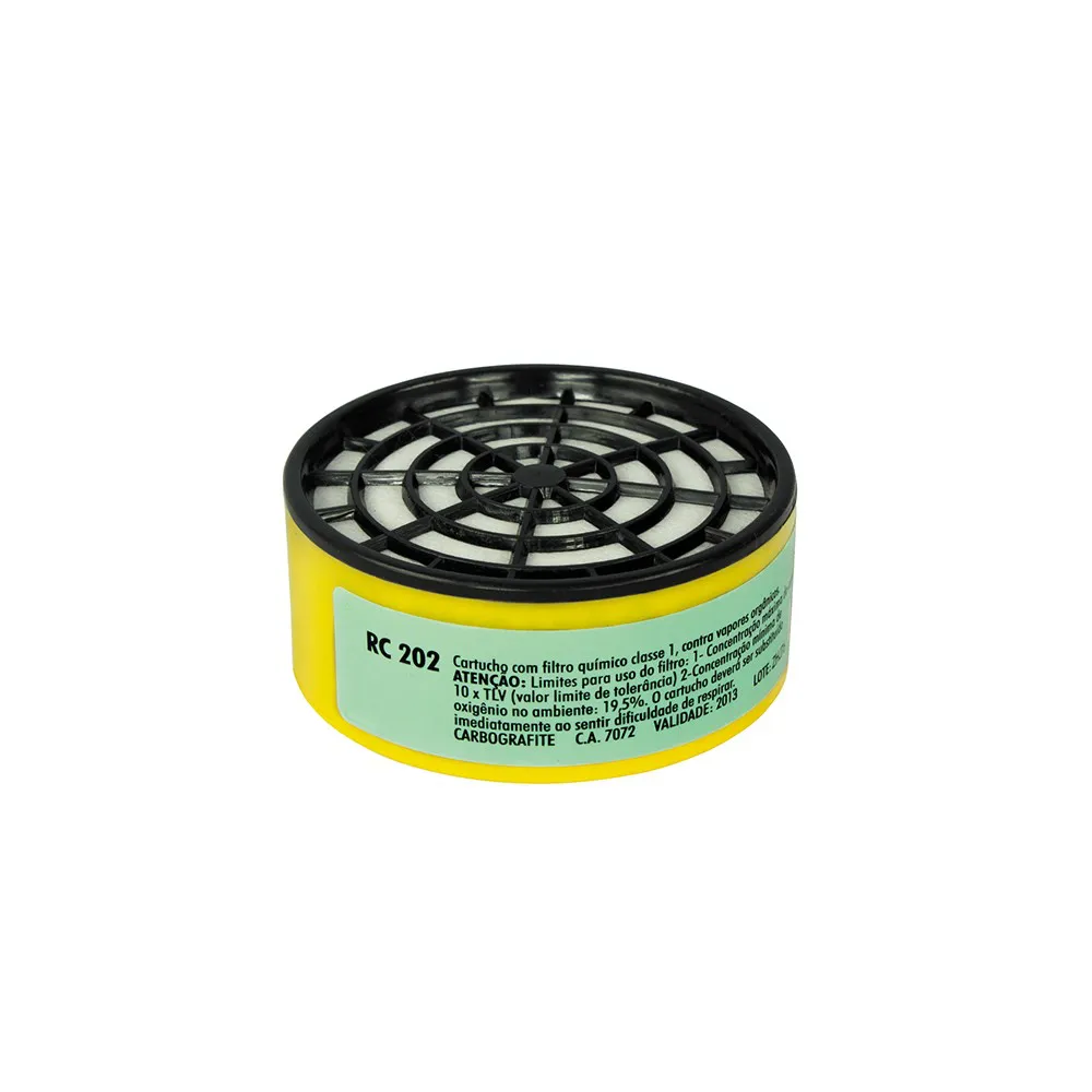 Filtro CG306 RC202 Vapores Orgânicos - Carbografico