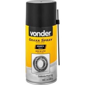 Graxa em spray branca Vonder