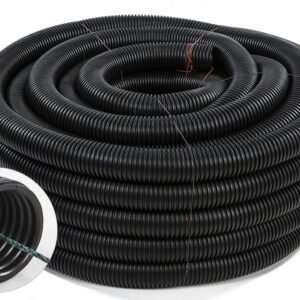 Duto C/ Guia Preto 50M