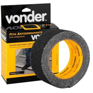 Fita Antiderrapante 50mmx5m Preta Vonder